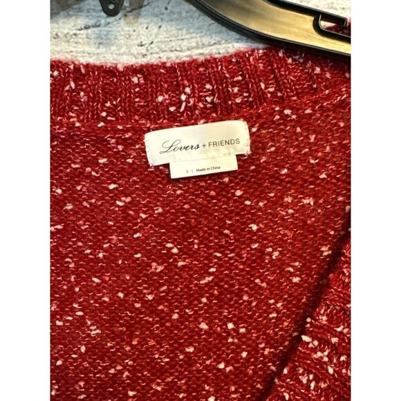 Lovers + Friends x Revolve Lena Sweater Dress In Berry S - Picture 2 of 3